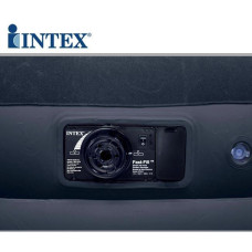 Надувнае ліжка Intex 67732 ( 191 х 99 х 43 див.) з насосом втроенным