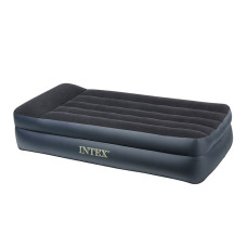 Надувні ліжка Intex 66706 ( 191 х 99 х 47 див.) з вбудованим насосом