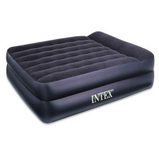 Intex 66720 - надувна ліжко pillow rest raised bed 203х152х47см