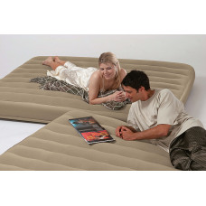 Двоспальне надувне ліжко Intex 66754 (2-in-1 Bed) (152х203х23 див.)