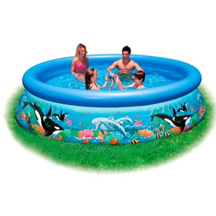 Надувний басейн «Ocean reef easy set pool» Intex 28124 (54900) (305х76см) Надувний басейн «Ocean reef easy set pool» Intex 28124 (54900) (305х76см)