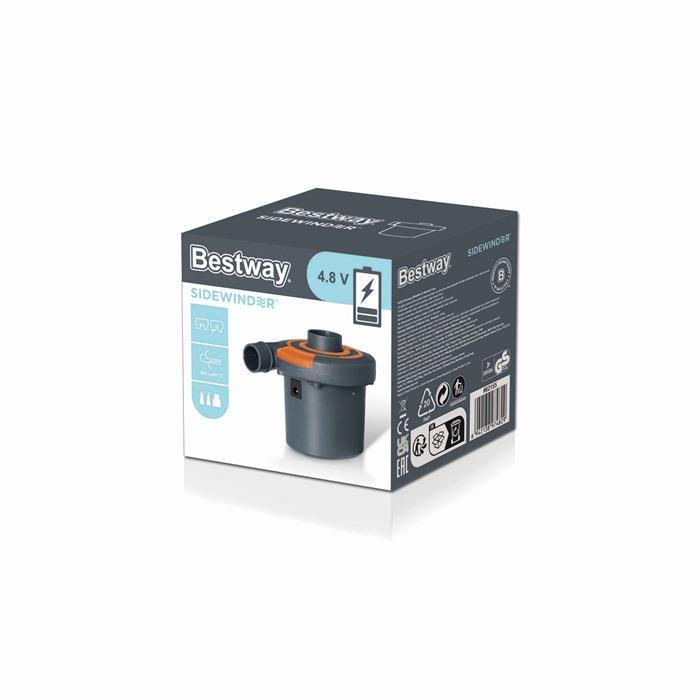 Електричний насос для надування BestWay 62155 (565 л/хв) акумулятор USB 5V Електричний насос для надування BestWay 62155 (565 л/хв) акумулятор USB 5V