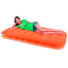 Односпальный надувной матрас Bestway 67388 Оранжевый (188х99х22 см.)