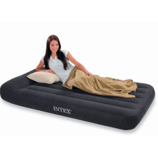 Односпальный надувной матрас Intex 66779 (191x99x30 см.) встроенный электронасос