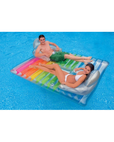 Пляжное надувное матрас-кресло для двоих Intex 58877
