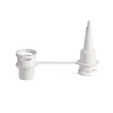 Электрический насос для надувания Intex 66637 аккумуляторный (200 л/мин) от USB 5V + Powerbank 2000 mAh