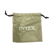 Надувной матрас Intex 64012 (191х137х22 см) для кемпинга, с электрическим насосом от USB