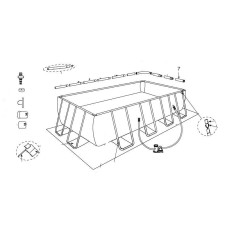 Горизонтальный прогон Intex 12165 