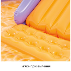 Надувной игровой центр Intex 56139 «Дино мир» (201х157х69 см) горка, фонтан