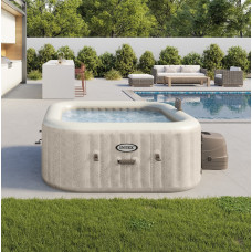 Надувная джакузи-СПА Intex 28446 (211х71 см) (4-х мест: 1 741 л/ч, тент, подстилка)