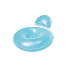 Надувное кресло для отдыха Intex 58889 (137х122 см) Голубое