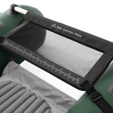 Одноместная надувная рыболовная лодка Intex 68381 Big Catch Pro (165х119х38 см) ручной насос 1.7 л, весла 2 шт