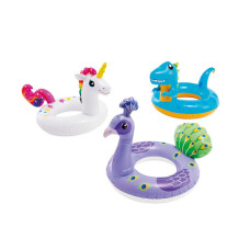 Детский надувной круг Intex 59221 (81х58 см) Динозавр