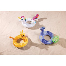 Детский надувной круг Intex 59221 (107х58 см) Единорог