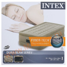 Intex 64456 - надувна ліжко Twin Ultra Plush 191х99х46см