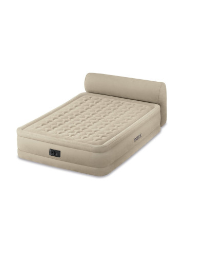 Intex 64460 - надувная кровать Queen Headboard 229x152x79см