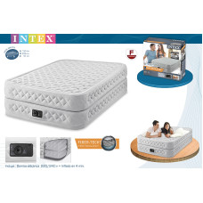 Intex 64464 - надувна ліжко Supreme Air-Flow Bed 203х152х51см