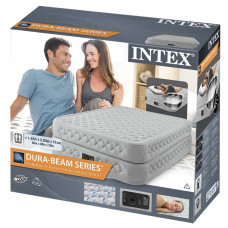 Intex 64464 - надувна ліжко Supreme Air-Flow Bed 203х152х51см