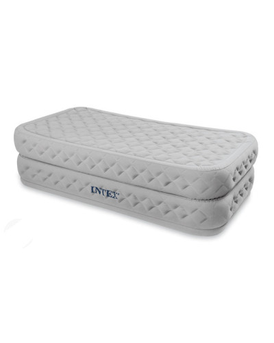 Intex 66964 - Односпальная надувная кровать Supreme Air-Flow Bed 99x199x51см