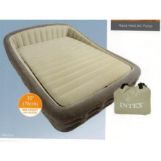 Intex 67972 - двоспальне надувне ліжко 241х193х76см