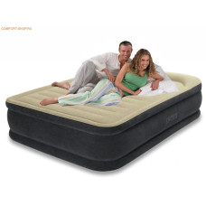 Intex 64408 - надувна ліжко Premium Comfort-Plush 152х2013х46см