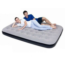 Полуторный надувной флокированный матрас BestWay 67408 (191х137х22 см.)