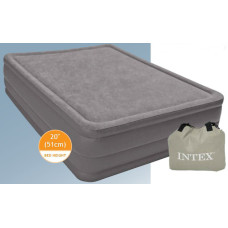 Intex 67954 - двоспальне надувне ліжко 203х152х51см