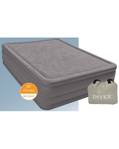 Intex 67954 - двуспальная надувная кровать  203x152x51см