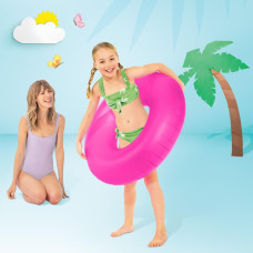 Дитяче надувне коло Intex 59262 (91 см) Малиновий