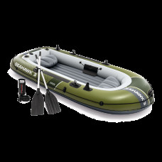 Надувний човен Intex 66333 Seahawk 3 (295х137х43см) ручний насос 1.7 л, весла 2 шт.