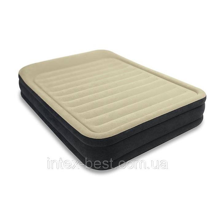 Intex 64404 - двуспальная надувная кровать Premium Comfort-Plush 152x203x33см Intex 64404 - двуспальная надувная кровать Premium Comfort-Plush 152x203x33см