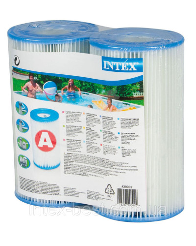 Картридж тип А набор 2 штуки Intex 29002