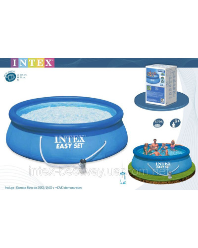 Надувні басейни Intex Easy Set Pool 56932 (28146) (366Х91 див. )