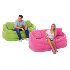 Надувний диван Intex 68573 Зелений Cafe Loveseat