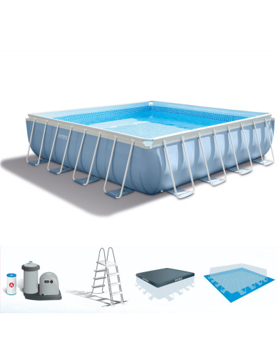 Басейн каркасний Intex 26764 Prism Frame (427х427х107 див.)