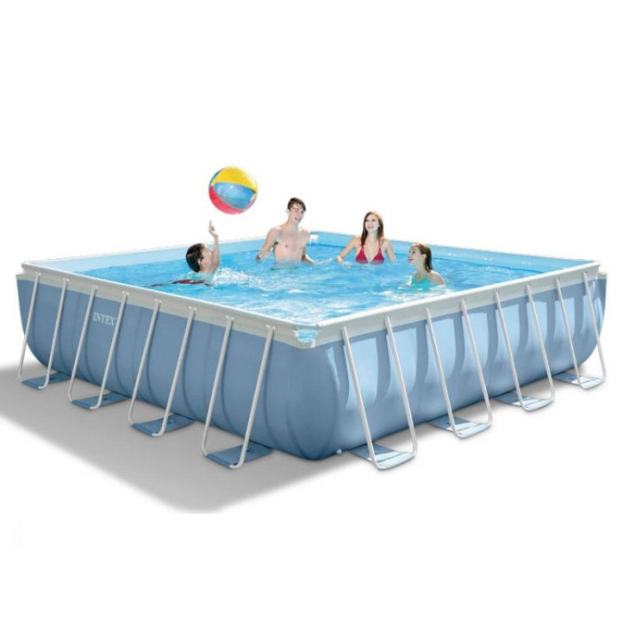Каркасний басейн Intex 26798, ( 488х488х122 см) (Картріджний фільтр 5678 л/год, тент, підстилка, сходи) Каркасний басейн Intex 26798, ( 488х488х122 см) (Картріджний фільтр 5678 л/год, тент, підстилка, сходи)