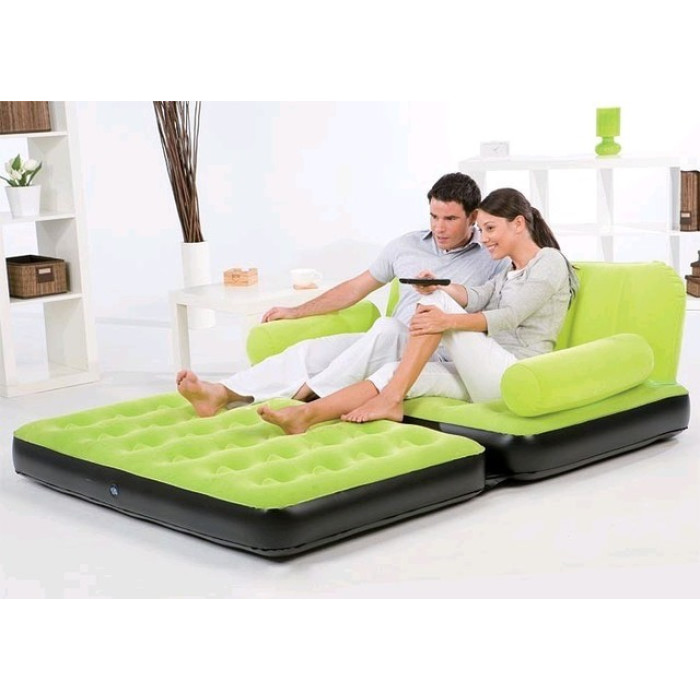 Надувний диван-трансформер 5 в 1 BestWay 67356 Блакитний Comfort (Air-O-Space) (188x152x64) + насос 220V. Велюр. Надувний диван-трансформер 5 в 1 BestWay 67356 Блакитний Comfort (Air-O-Space) (188x152x64) + насос 220V. Велюр.