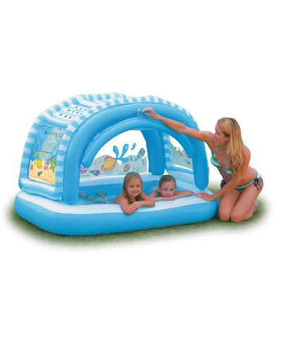 Детский надувной бассейн Intex 57406 (163х112х102 см.)