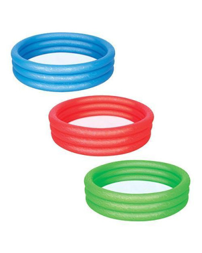 Детский бассейн Bestway 3 кольца (51025) 122-25 см