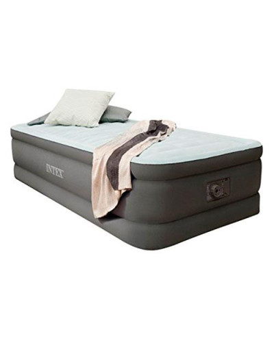 Intex 64472 надувна ліжко Premium Comfort-Plush 191х99х46см