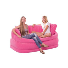 Надувний диван Intex 68573 Рожевий Cafe Loveseat