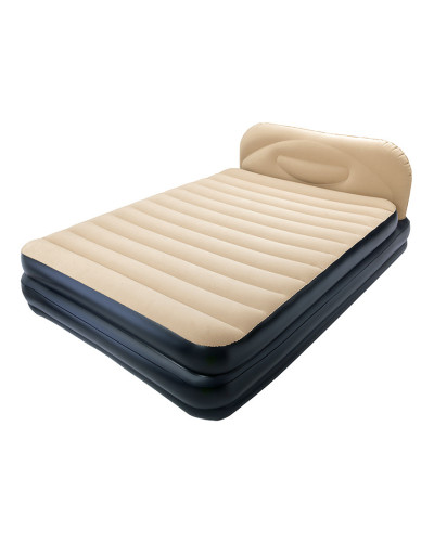 Bestway 67483 надувная кровать Soft-Back Elevated Airbed 226x152x74см
