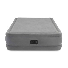 Intex 64470 надувна ліжко Foam Top Bed 152х203х51см