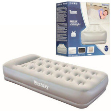 67455 BW Надувна ліжко Restaira Premium Airbed(single) 191х97х38 см з вбудованим насосом