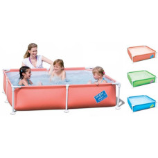 Дитячий надувний басейн Bestway 56218 Синій (163x163x36 див.)