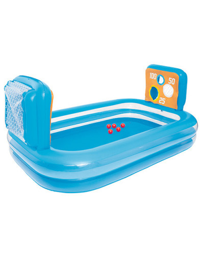 Детский надувной бассейн Bestway 54170, с игрой 237-152-94СМ