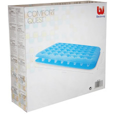 Двуспальный надувной матрас Bestway 67390 Синий (203x152x22 см.)