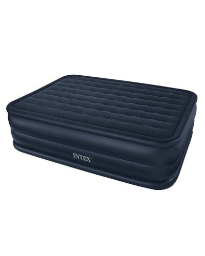 Надувная двухспальная кровать Intex 66718 (152х203х56 см.) с встроенным насосом