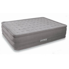 Двоспальне надувне ліжко Intex 66958 (152х203х46 див.) з вбудованим електричним насосом