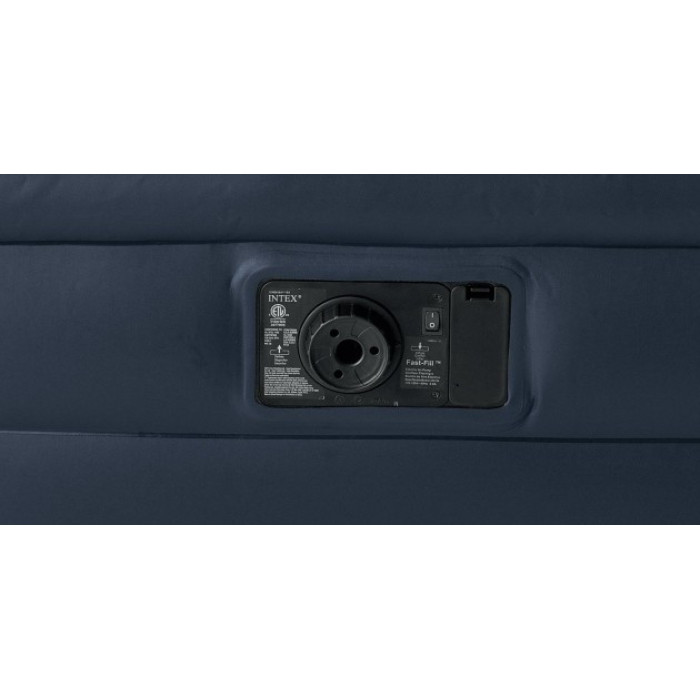 Односпальная надувная кровать Intex 67906 (191х99х46 см.) со встроенным электрическим насосом Односпальная надувная кровать Intex 67906 (191х99х46 см.) со встроенным электрическим насосом